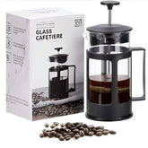 Black French Press Coffee and Tea Maker Quality in Kitchen